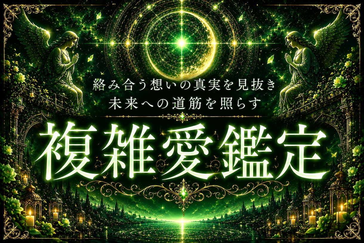 複雑愛・曖昧な恋の本音を月影霊視で視ます 信じても良い？苦しい関係の答えを月影霊視でお伝えします イメージ2