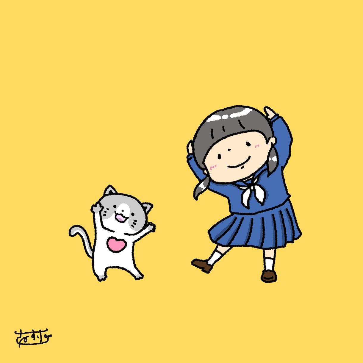 ゆるかわなタッチでこんなイラストほしいを叶えます 人や動物、食べ物や静物などを一枚絵で描きます！ イメージ2