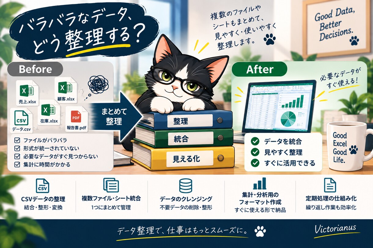 楽するエクセル！Excel業務効率化します 面倒な事務作業を効率化します。 イメージ4