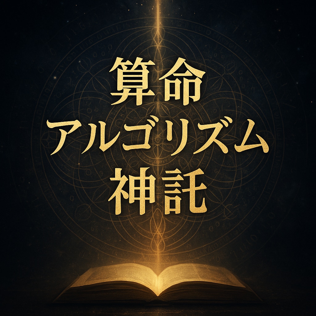 算命アルゴリズム神託　を授けます 続けるほどに、あなたの運命カルテは完成へ近づく イメージ1