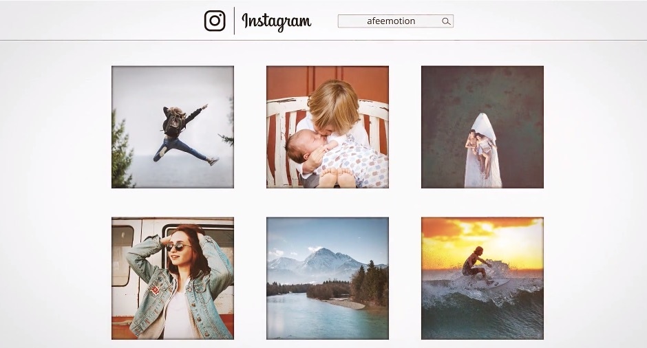 Instagramアカウントの紹介動画を作ります 21枚の写真・動画でフォロワーUP動画作ります イメージ2
