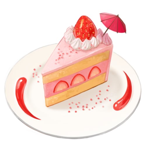 可愛くてポップなアイテム・食べ物イラストを描きます 美味しそうな食べ物や、ゲーム用にポップで可愛いイラストです★ イメージ2