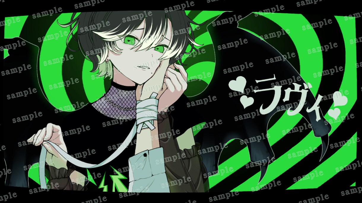 絵柄寄せでサムネイルお描きします 曲の絵柄に寄せてあなたのキャラでサムネイルを作成しましす。 イメージ5