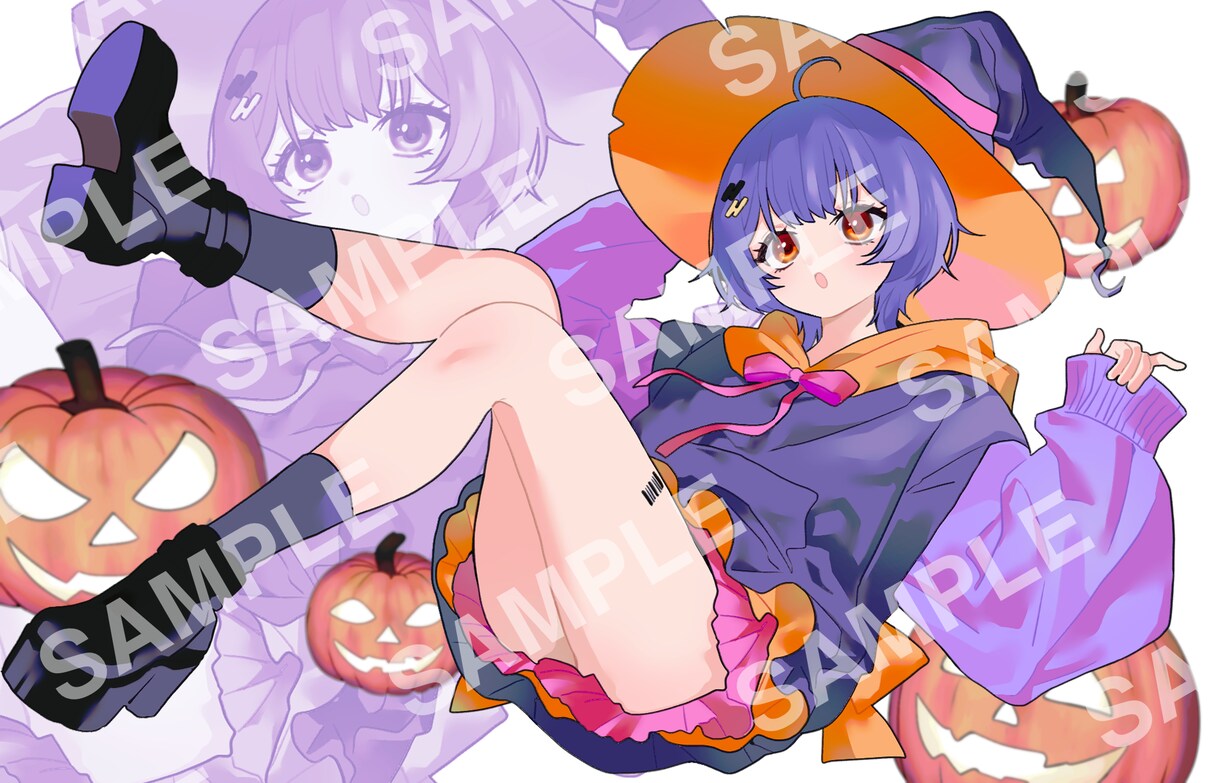 かわいいイラストお描きします キャラクターの魅力を大切に、一枚一枚丁寧に仕上げます イメージ7