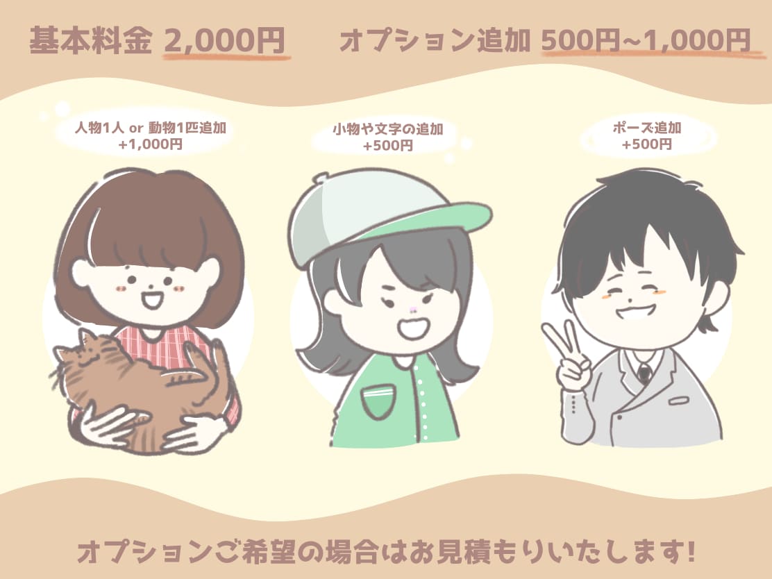 商用◎ゆるふわ”かわいい”イラストを作成します SNS・挿絵・バナーにも！ゆるふわっと癒されイラスト♡ イメージ2