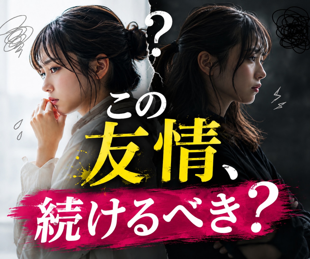 友達への不信感を一緒に検証します 友達の許せない言動、雑な扱い、小さな違和感を見逃さないで イメージ6