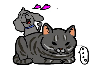 ペットのイラストお描きします 【アイコンや挿絵等に】あなたの可愛いペットをイラストにします イメージ6