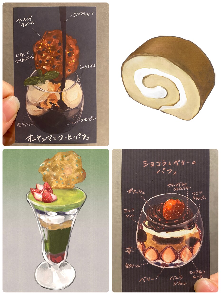 似顔絵アイコン描きます 似顔絵、アイコン画像、スイーツなど幅広く イメージ5