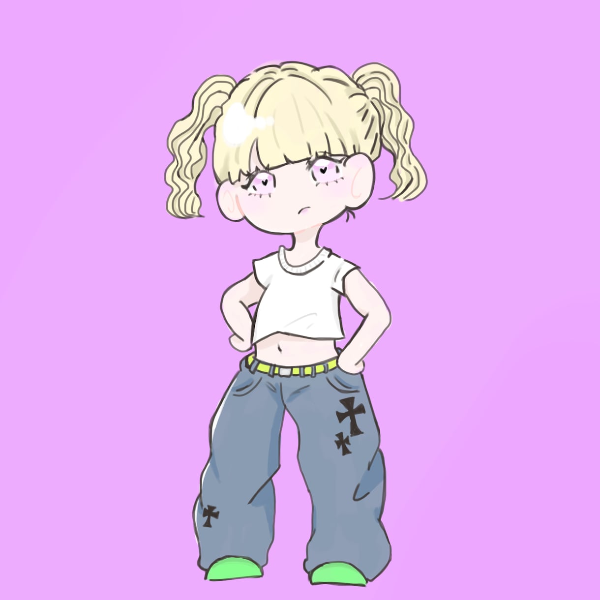 目を引く可愛いミニキャラ制作いたします アイコンやグッズなどにお使いください イメージ5
