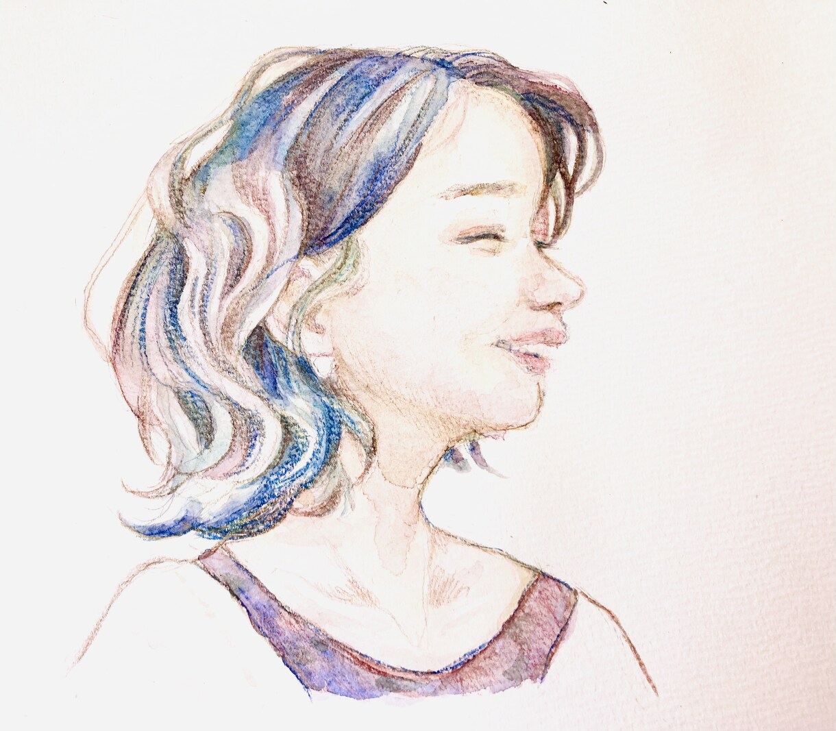 記念やプレゼントに◎！素敵な似顔絵をお描きします お写真をもとに、美しい色彩で思い出に残る一枚を残しませんか？ イメージ6