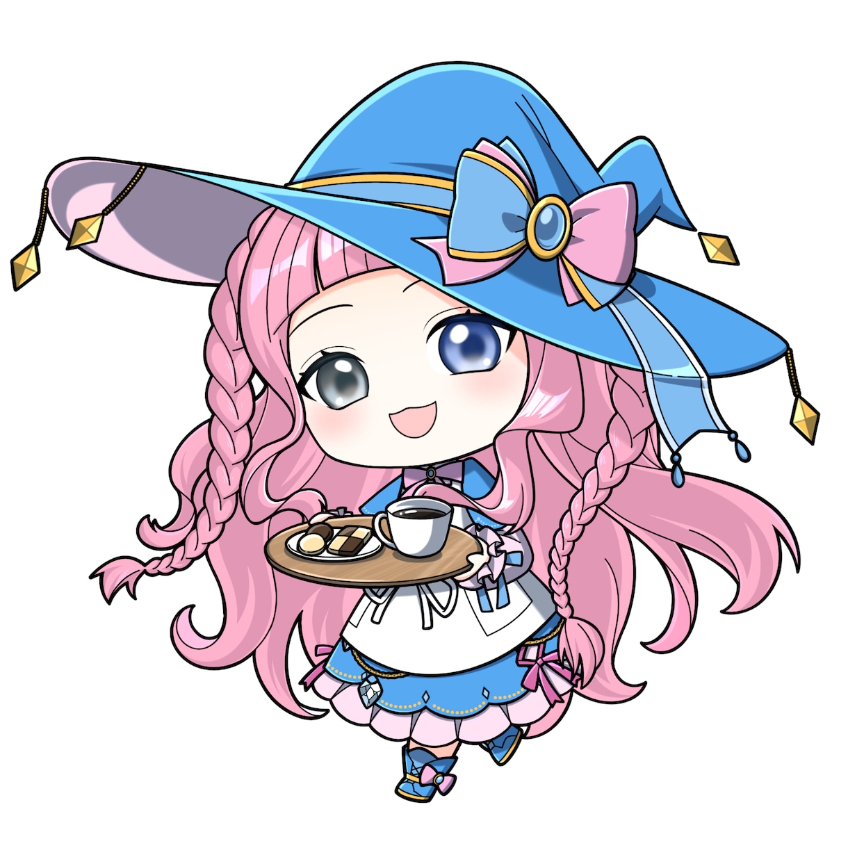 あなただけのかわいいミニキャラお描きします 好きなポーズ、服装、表情で！ミニキャラお描きします！！ イメージ9