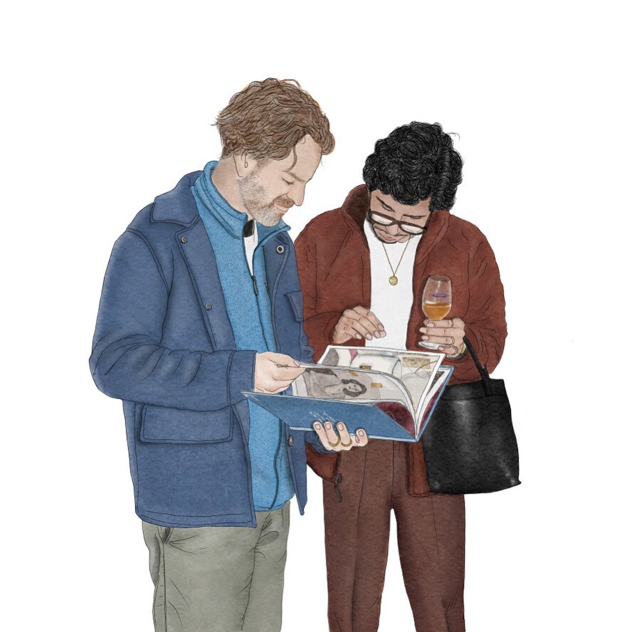 商用OK！海外風ファッショナブルなイラスト描きます カルチャー雑誌のようなオシャレな挿し絵・イラスト描きます！ イメージ5