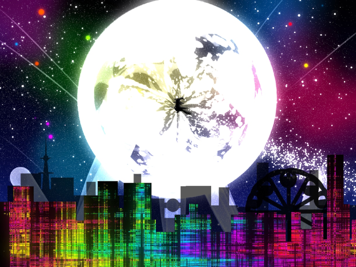 幻想・異世界・抽象的なシルエットイラスト描きます 動画用静止画等、その他商業デザインにも イメージ4