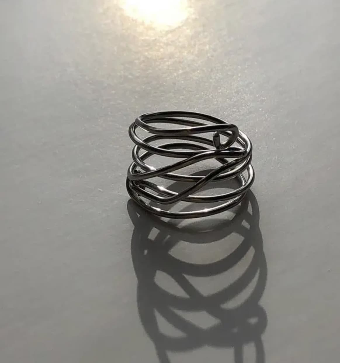 ワイヤーを使ったリングをお作りします あなたからのあの人へ贈るリング イメージ1