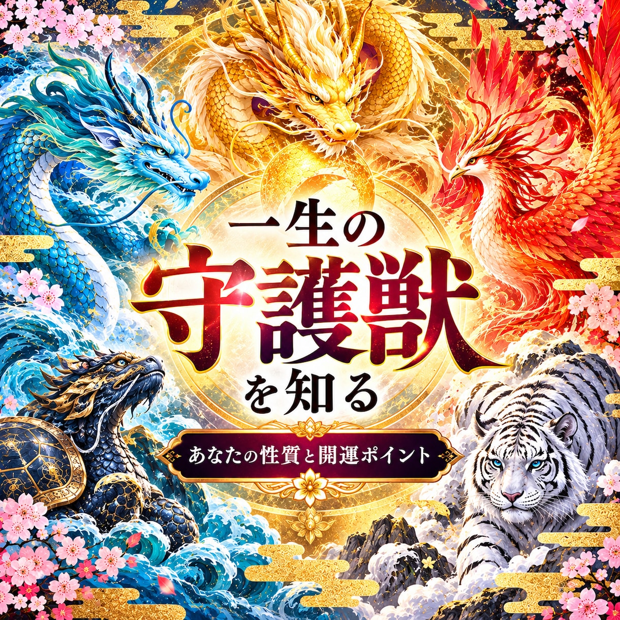 守護獣鑑定✡️あなたの性質と開運ポイント読解きます ✨️一生の守護獣を知り✨️自分に合った運の活かし方届けます イメージ1