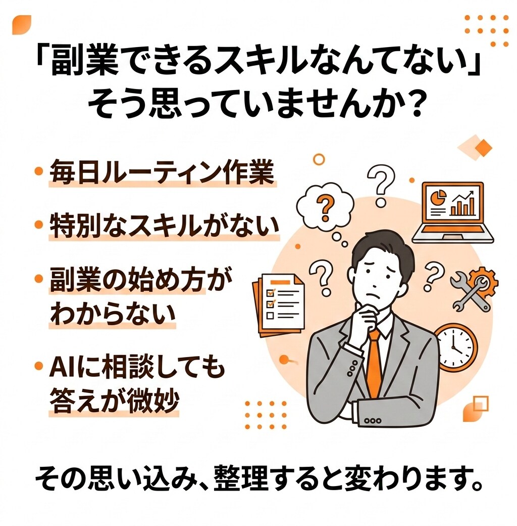 工場勤務のスキルなし副業設計します あなたの仕事、実は武器かもしれません イメージ2