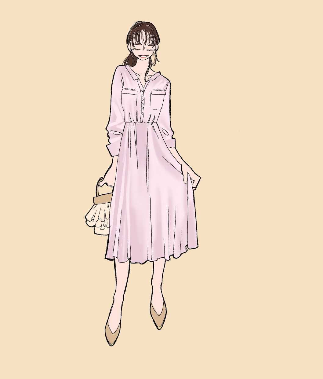 スタイリッシュな全身アイコン作成致します あなたの雰囲気に合わせた私服コーデのイラストを作成します！ イメージ3