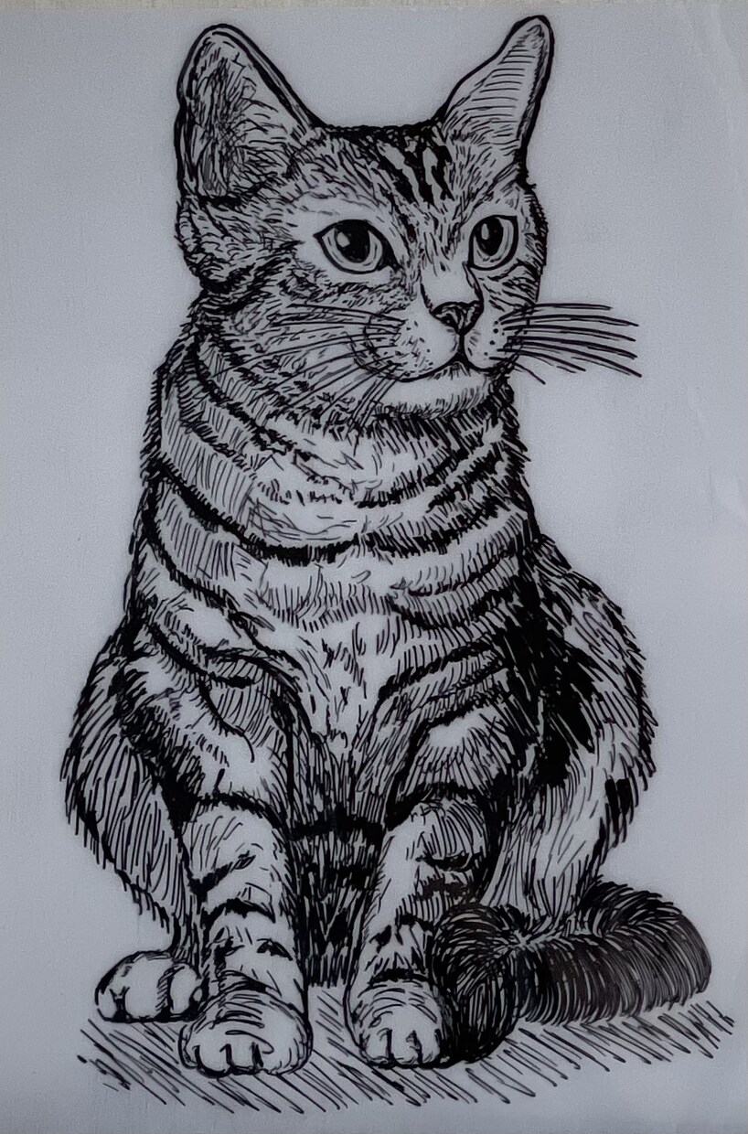 あなたのペットの写真からイラストを描きます キャッチーなコピーも併せて提供させて頂きます。 イメージ1