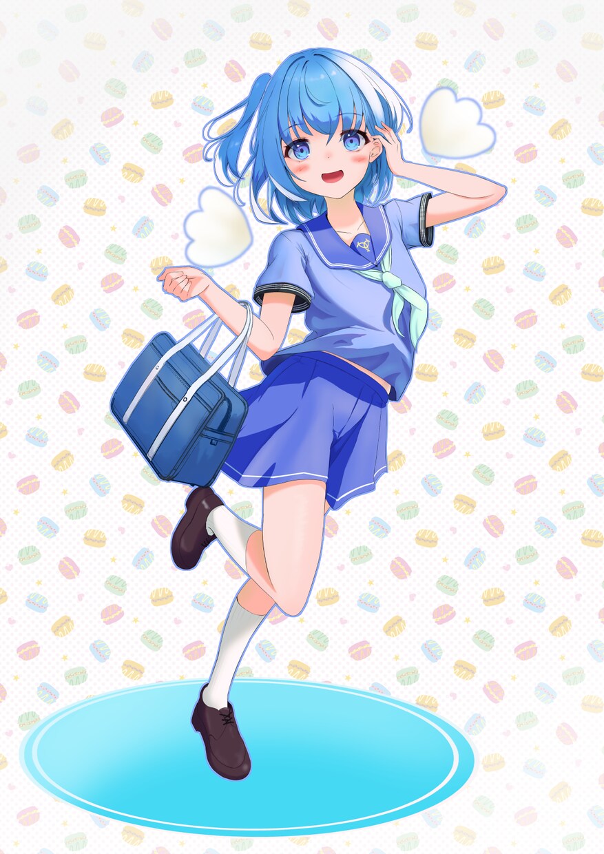 配信者様向け！立ち絵のイラストの作成致します 配信やコラボで使用する立ち絵をおつくりします。 イメージ3