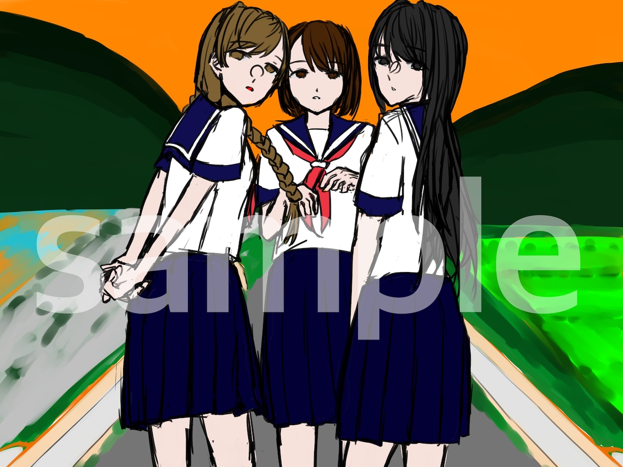 イラストお描き致します 基本的になんでも描きたいと思っています！ イメージ1