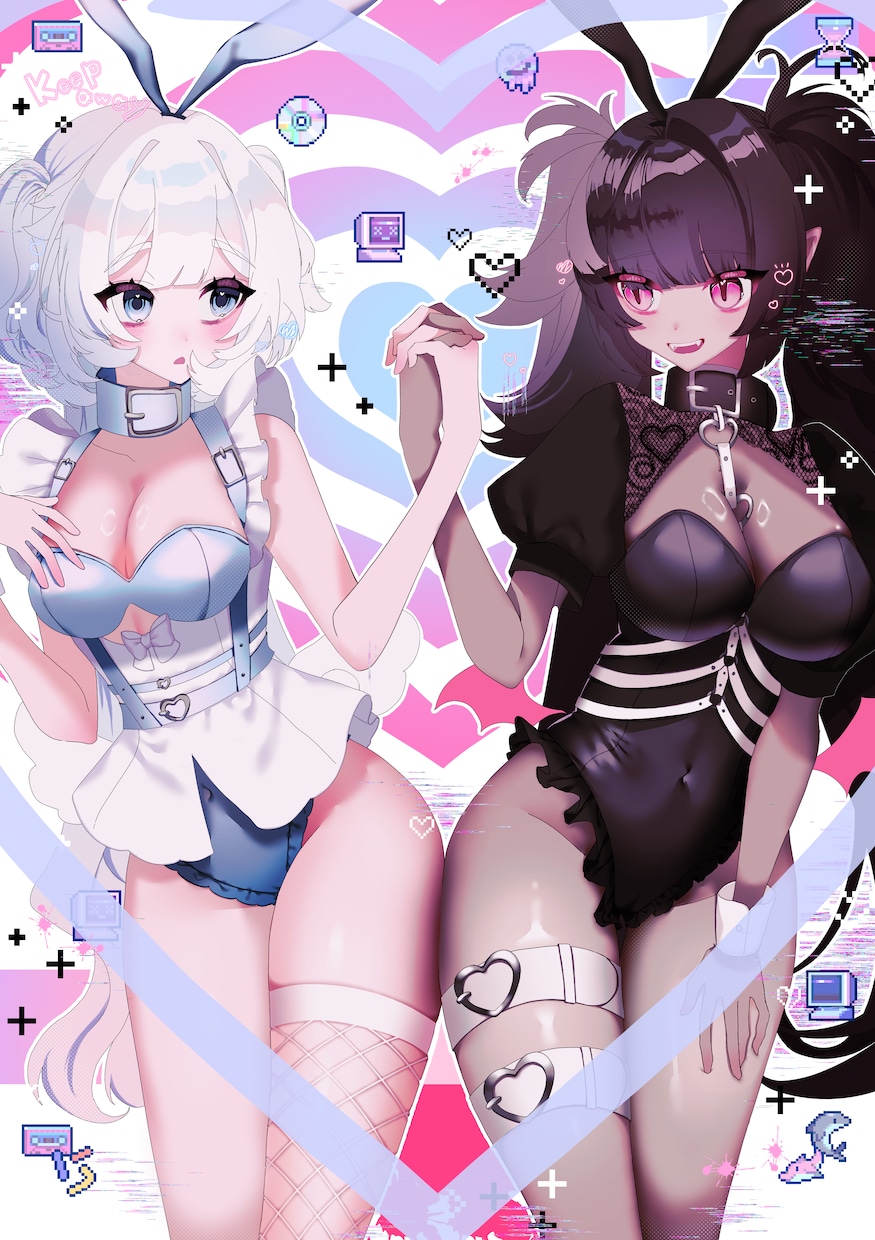 イラスト、VTuberモデル制作します イメージがあれば女性のキャラクターデザインもさせて頂きます！ イメージ1