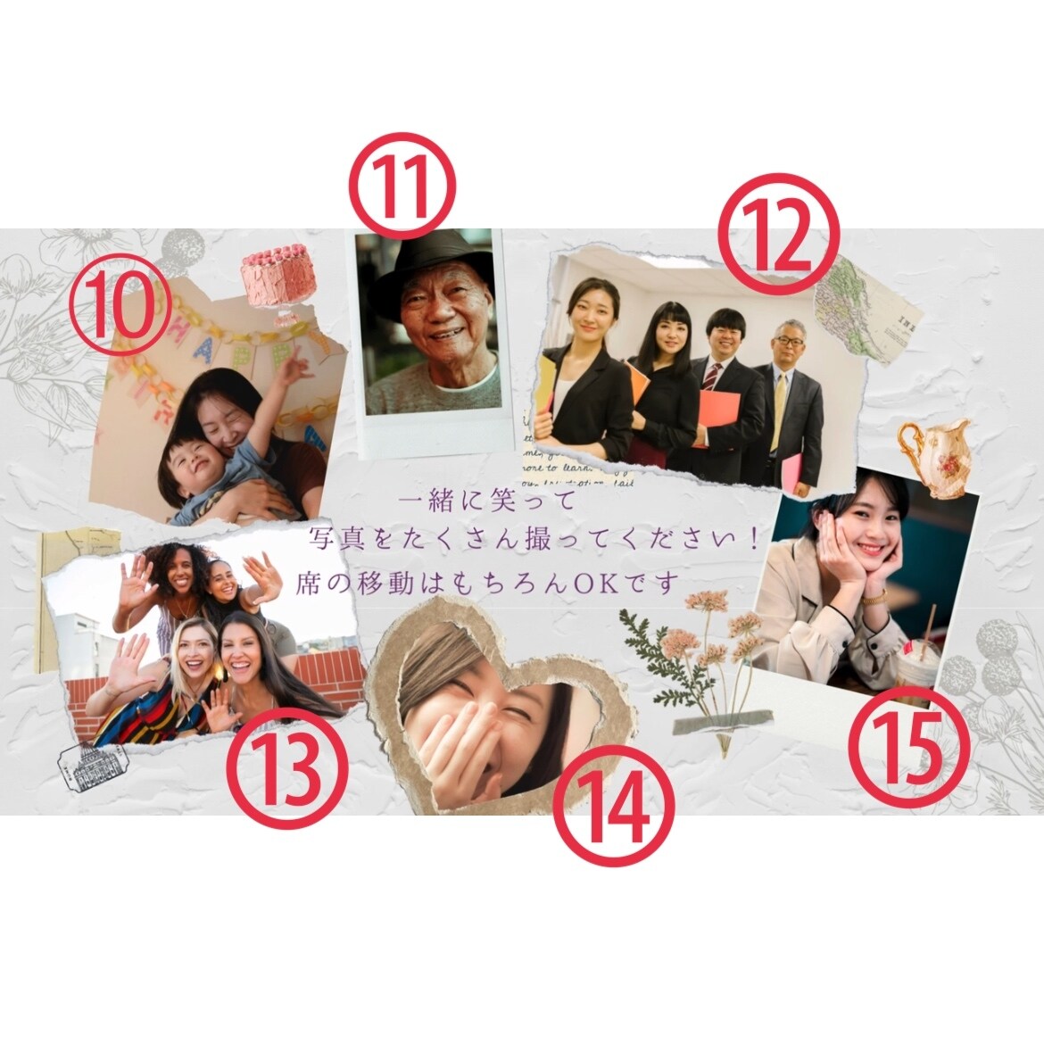 結婚式オープニングムービー/開演前のお願い作ります 写真多め/オシャレ/シンプル/披露宴を盛り上げられます イメージ6
