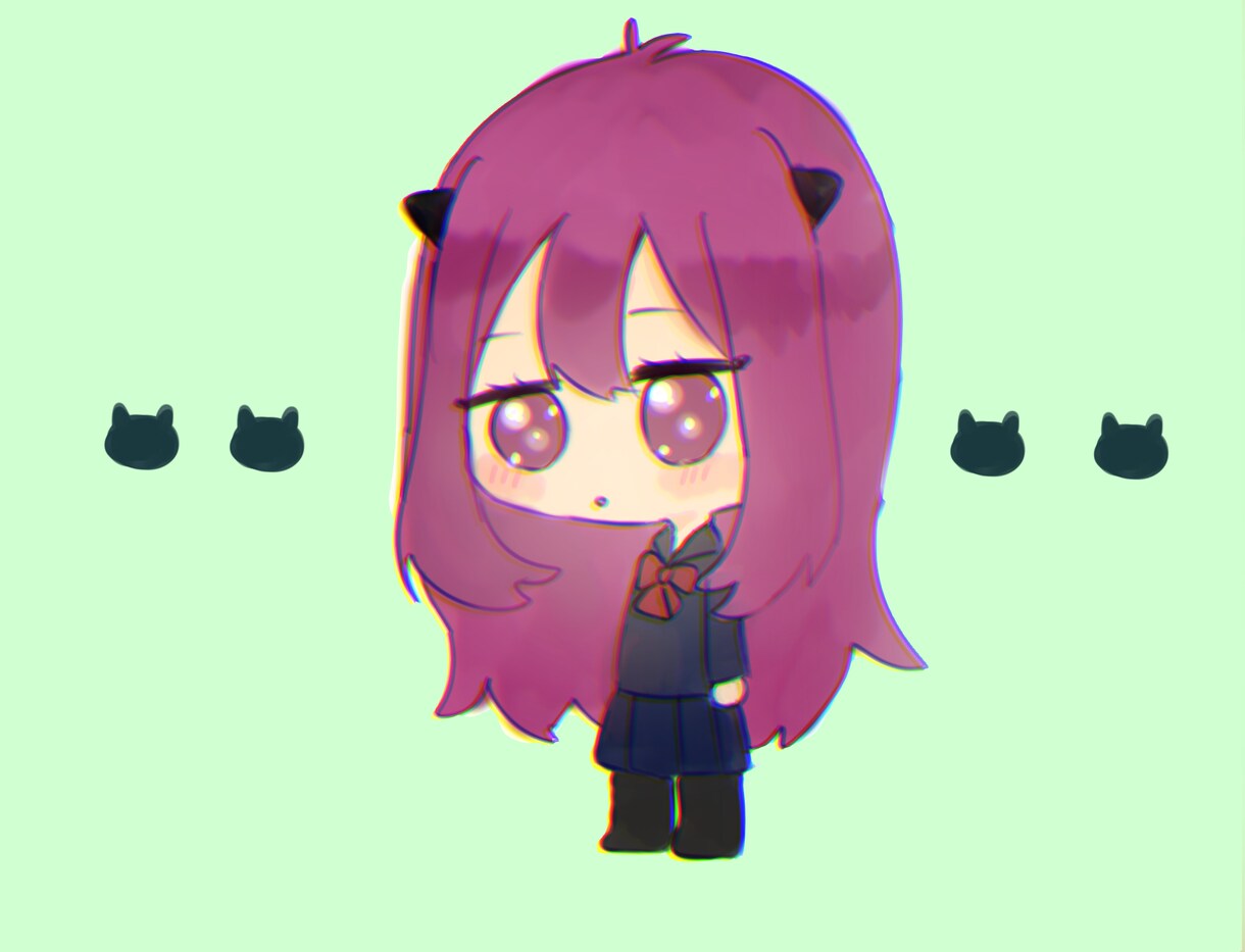 SNS用のアイコン描きます あなただけの可愛いイラストをお届け致します！ イメージ2