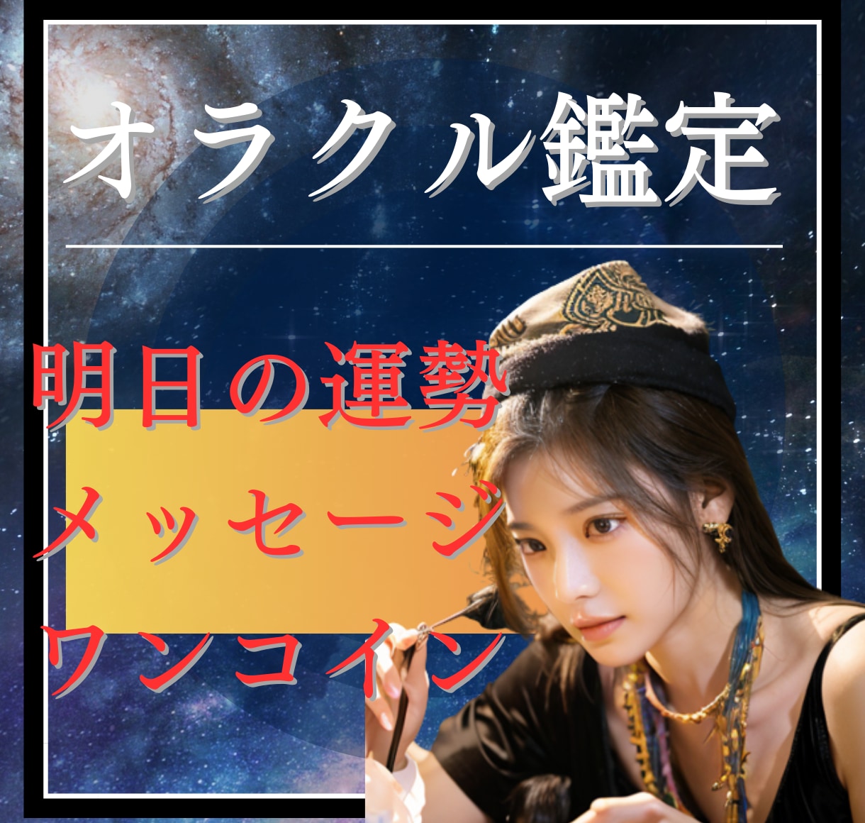 お守り代わりのオラクル鑑定⭐️簡単運気アップします 嫌なことが続く/何となく鬱/体が不調/緊張不安/スピード開運 イメージ1