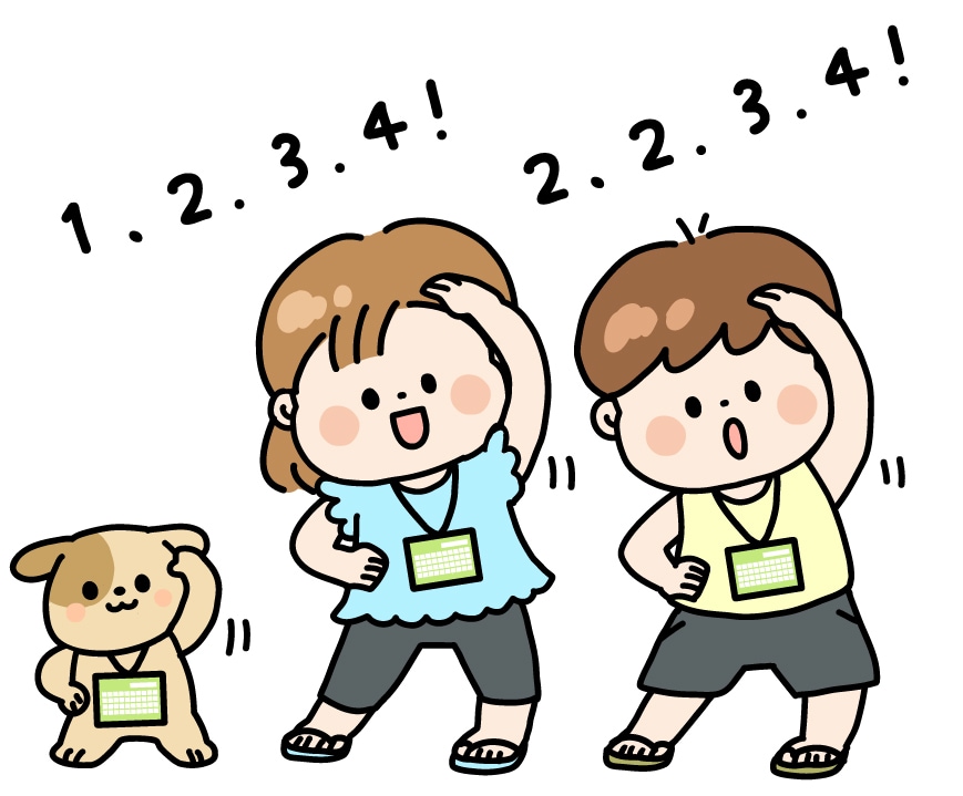 毎朝一緒にラジオ体操しましょう！お誘いします 朝活習慣つけましょう！体操して心も体も元気に幸せにスタート！ イメージ1