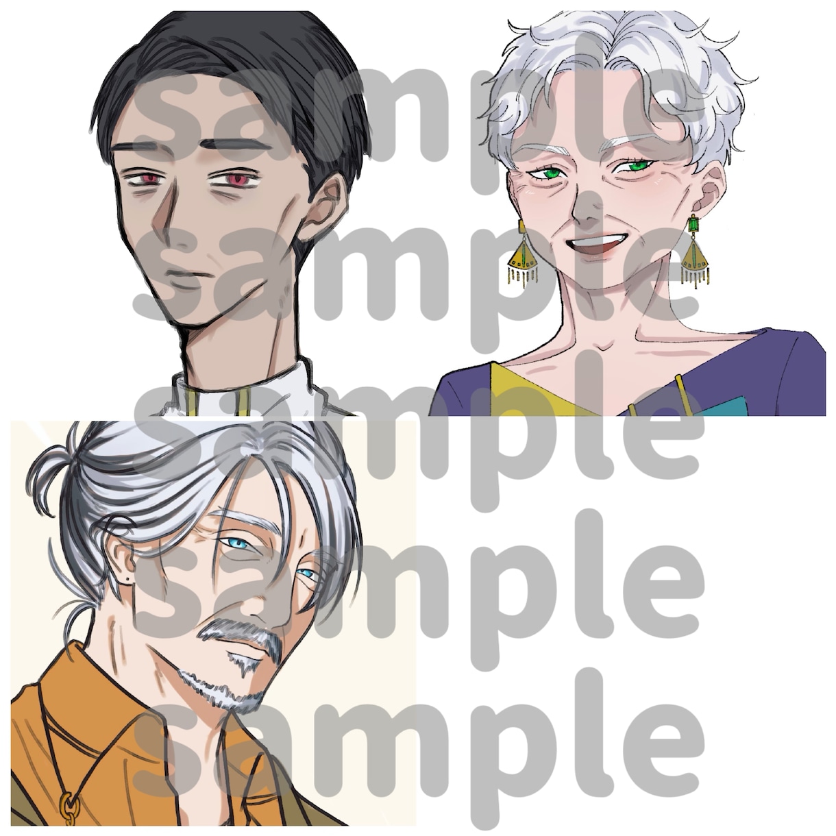 鮮やかで綺麗な立ち絵を描きます TRPG立ち絵依頼大歓迎！性別年齢幅広く描けます！ イメージ6