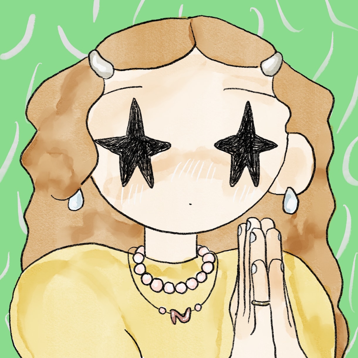 シュールな世界観のイラストを制作します 1枚絵、アイコン、MVイラスト等 イメージ1