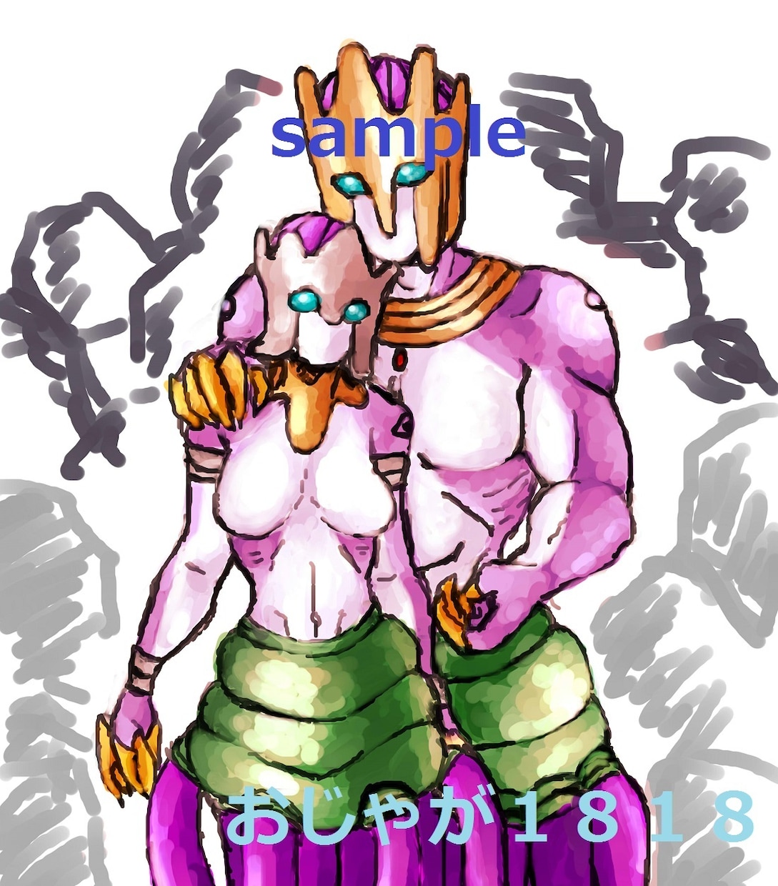 オリキャラ描きます ！あなたのオリキャラ、人外お描きします！ イメージ2