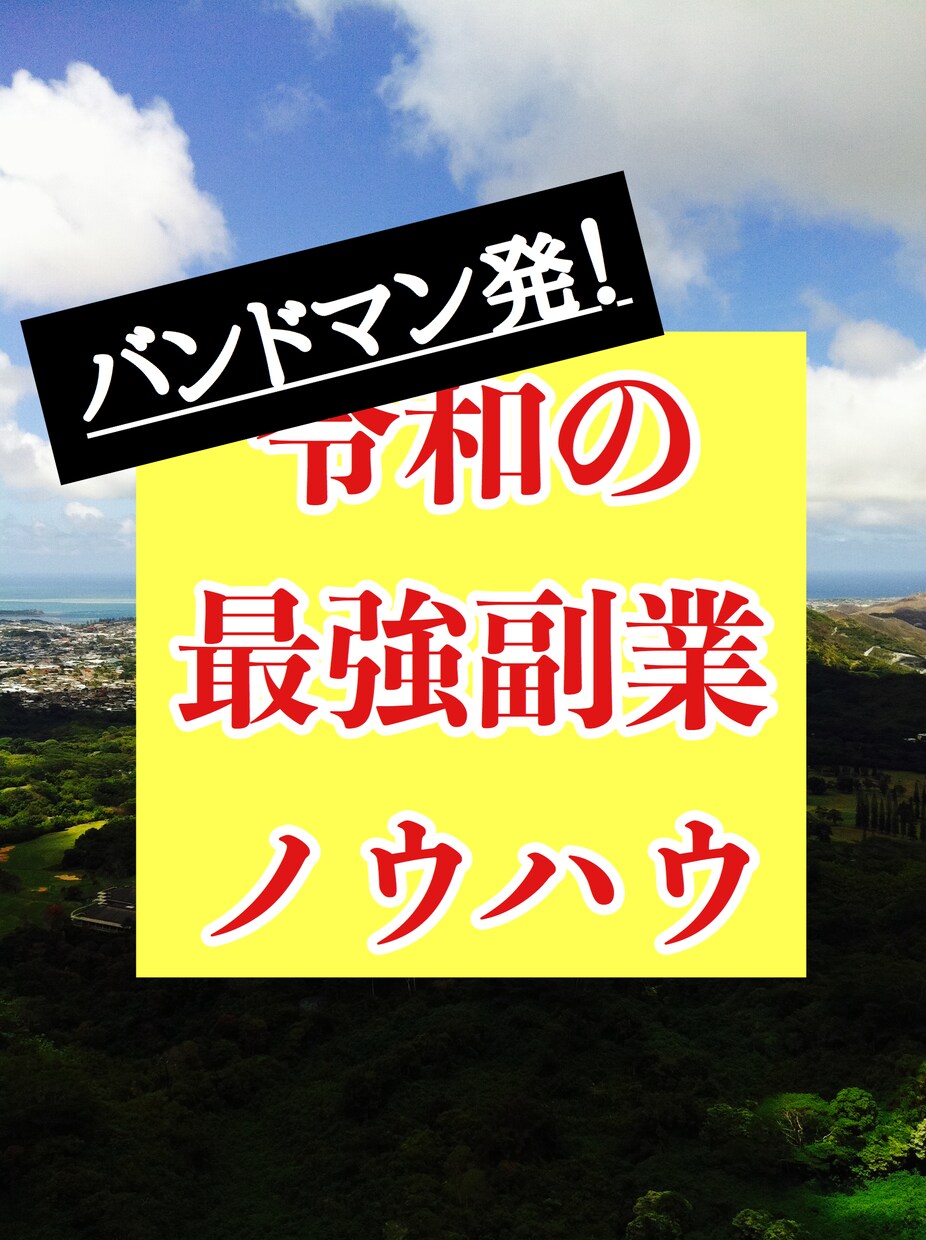 知ったモノ勝ち！最強副業をお教えします ミュージシャンの知恵から生まれた他にはない副業ノウハウ！ イメージ1
