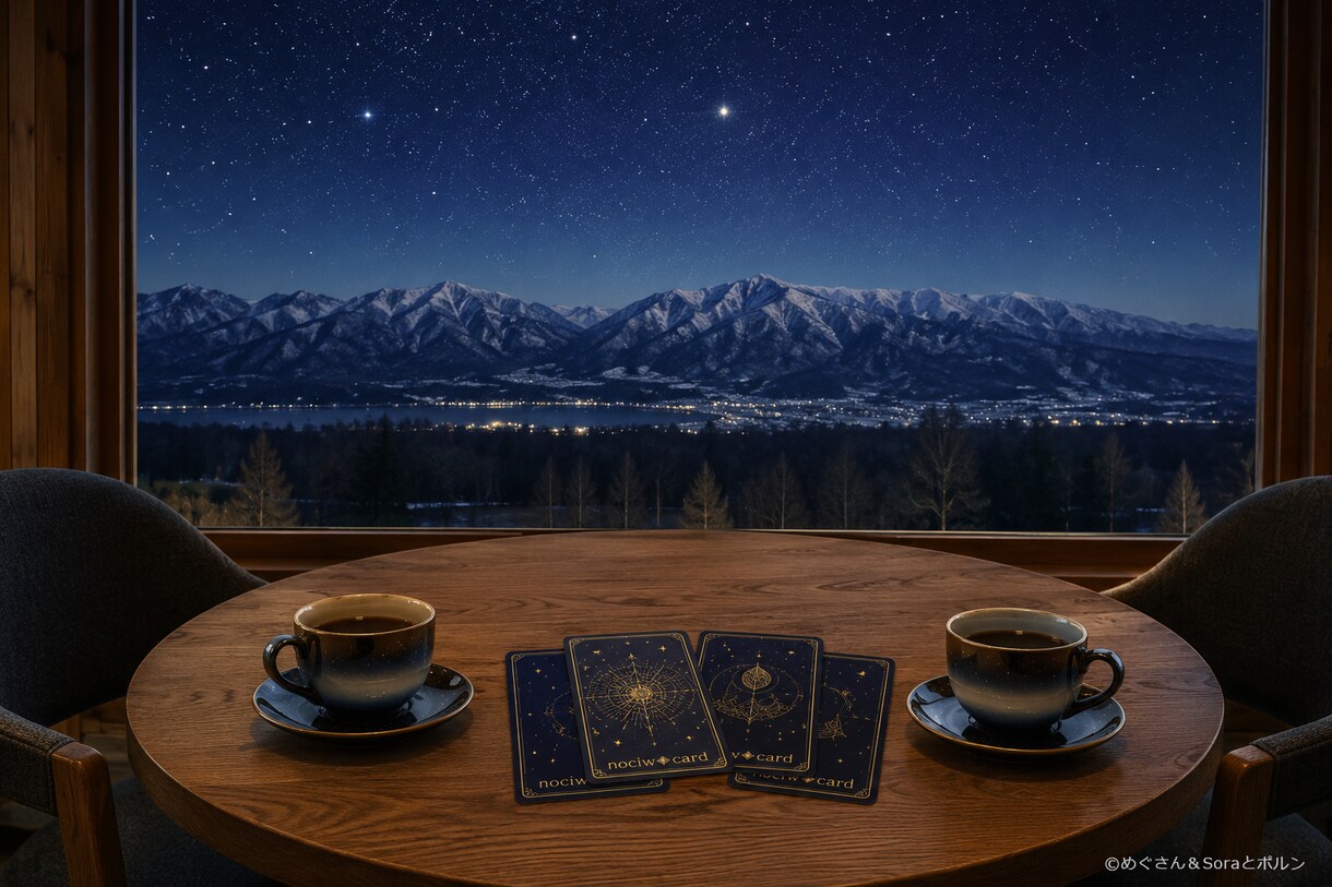 北海道の星の話で癒します [初回お試し] 星座カードを使っておしゃべりしましょう☆ イメージ1