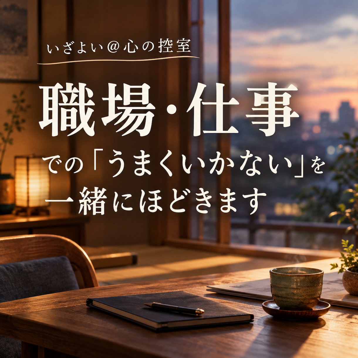 職場・仕事での「うまくいかない」を一緒にほどきます 人間関係や仕事のモヤモヤ、いつもと違う角度も見てみませんか？ イメージ1