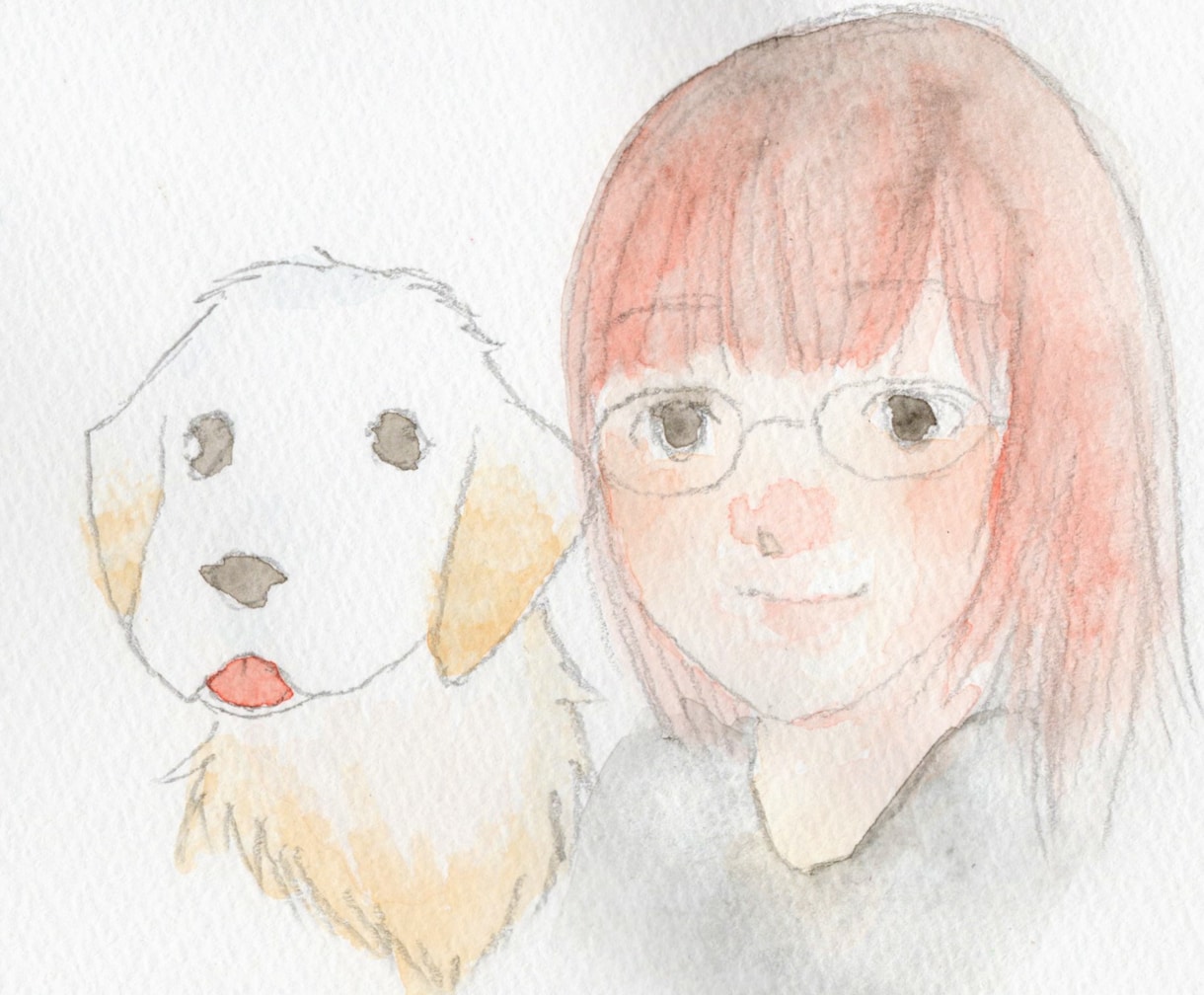 水彩絵の具であなたのアイコン描きます 柔らかな水彩であなたの笑顔を描きます！ イメージ1