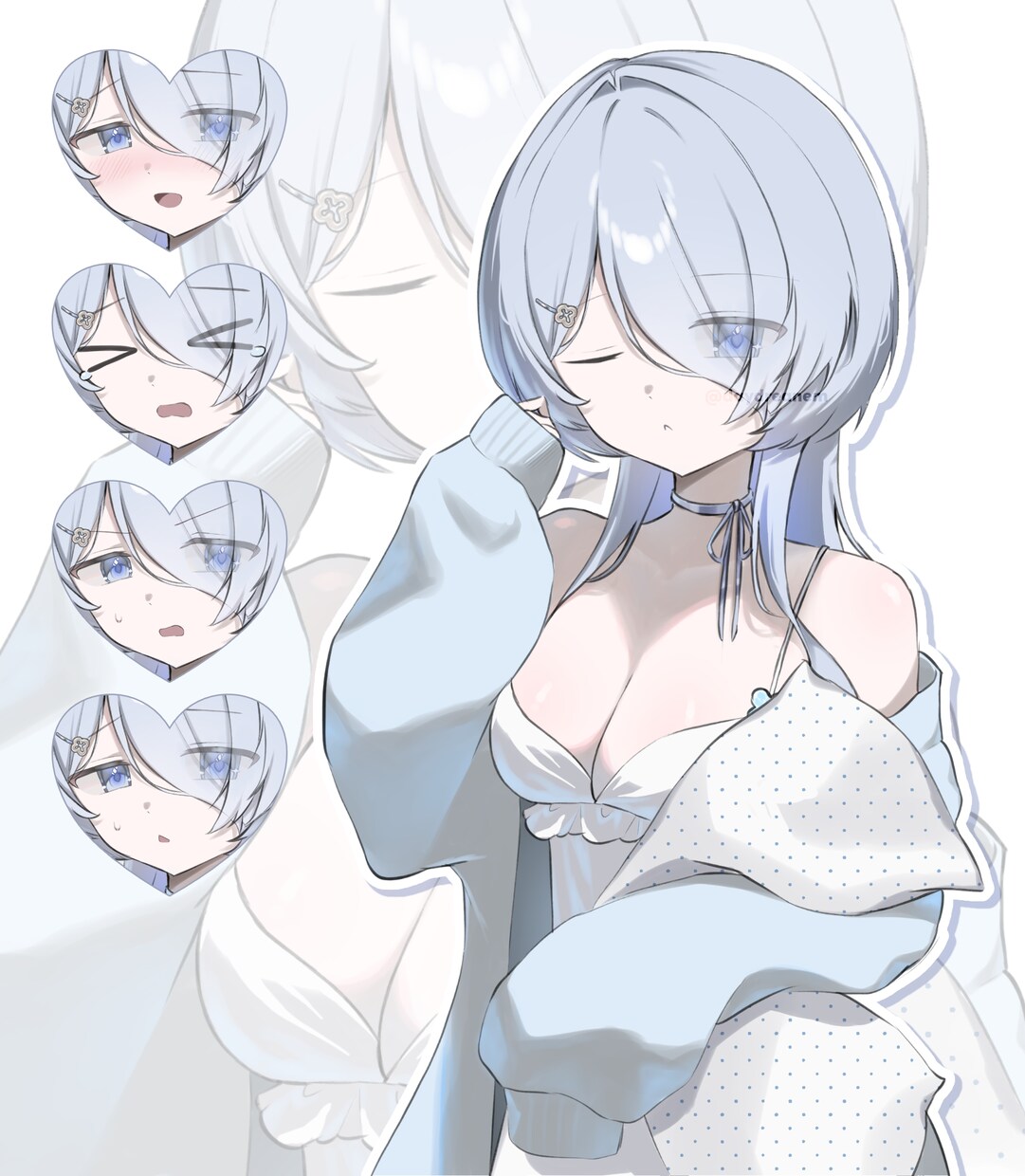 商用料金込み￤立ち絵、一枚絵などかわいく描きます アイコン、キービジュアル、ファンクラブ用、グッズ等 イメージ3
