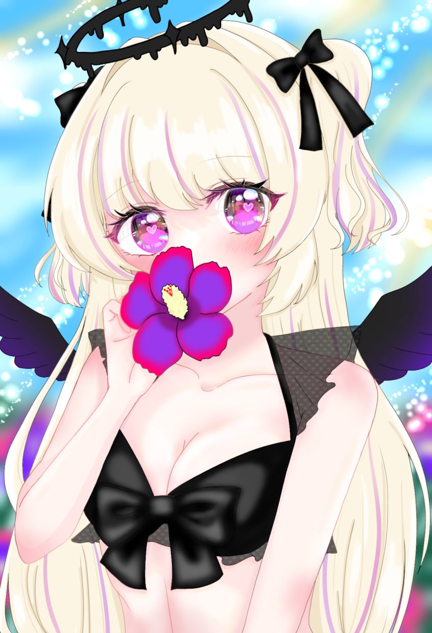 可愛いアイコンやイラスト描きます キラキラで透明感のある可愛い女の子が得意です！ イメージ1