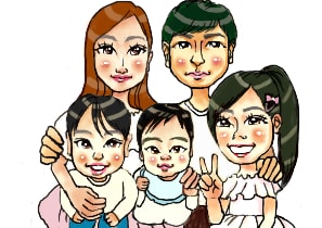 可愛いくて、程よく、似ている似顔絵を描きます あなたの魅力を最大限に表現します。 イメージ4