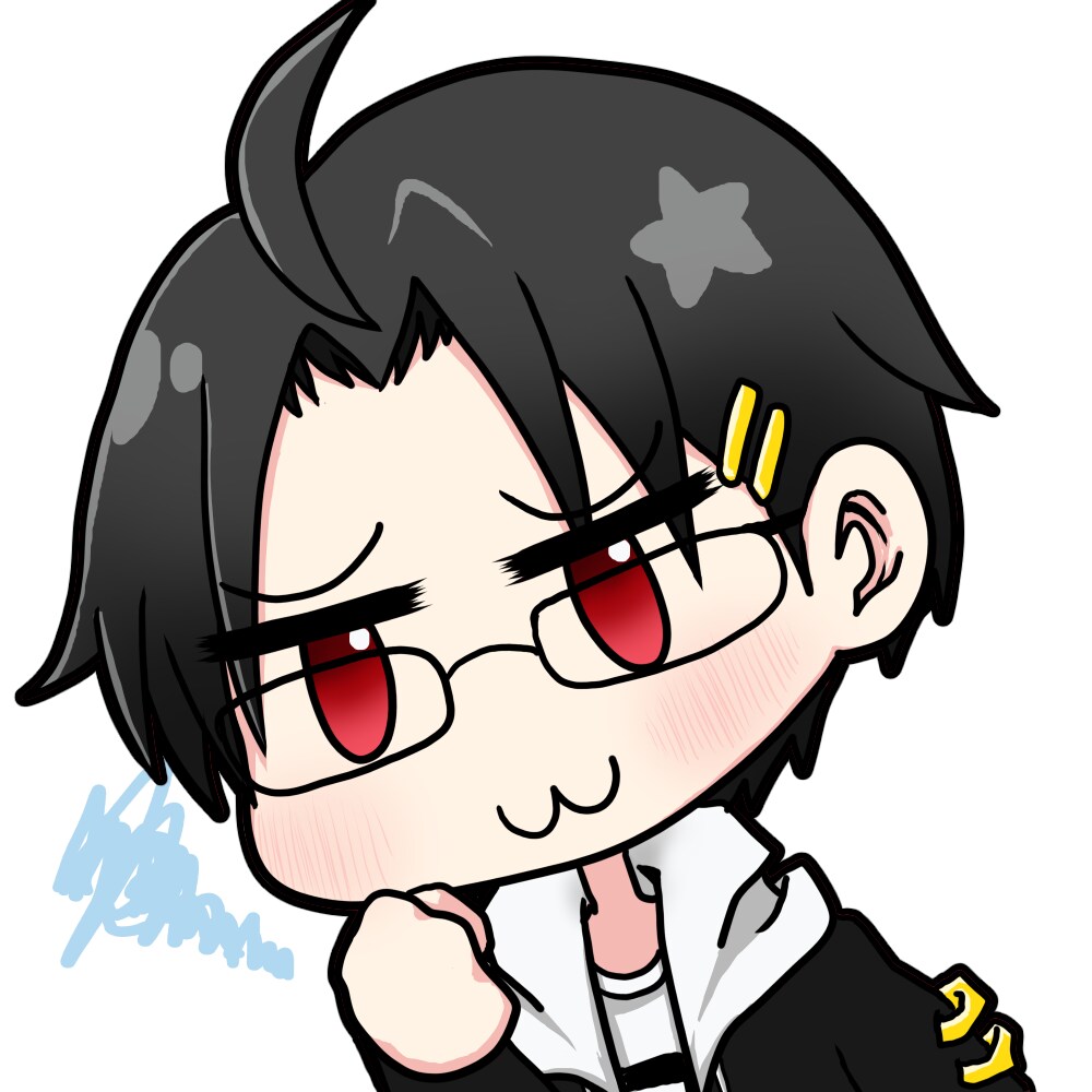 バストアップのかわいいデフォルメイラスト描きます アイコン配信スタンプ等に使えるイラスト イメージ4