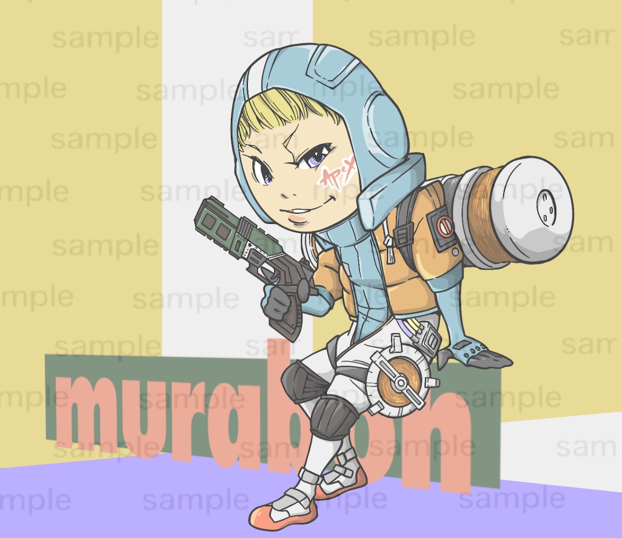 アイコン、ヘッダー、動画用イラスト描きます ポップで明るいイラストをお届けします！ イメージ7