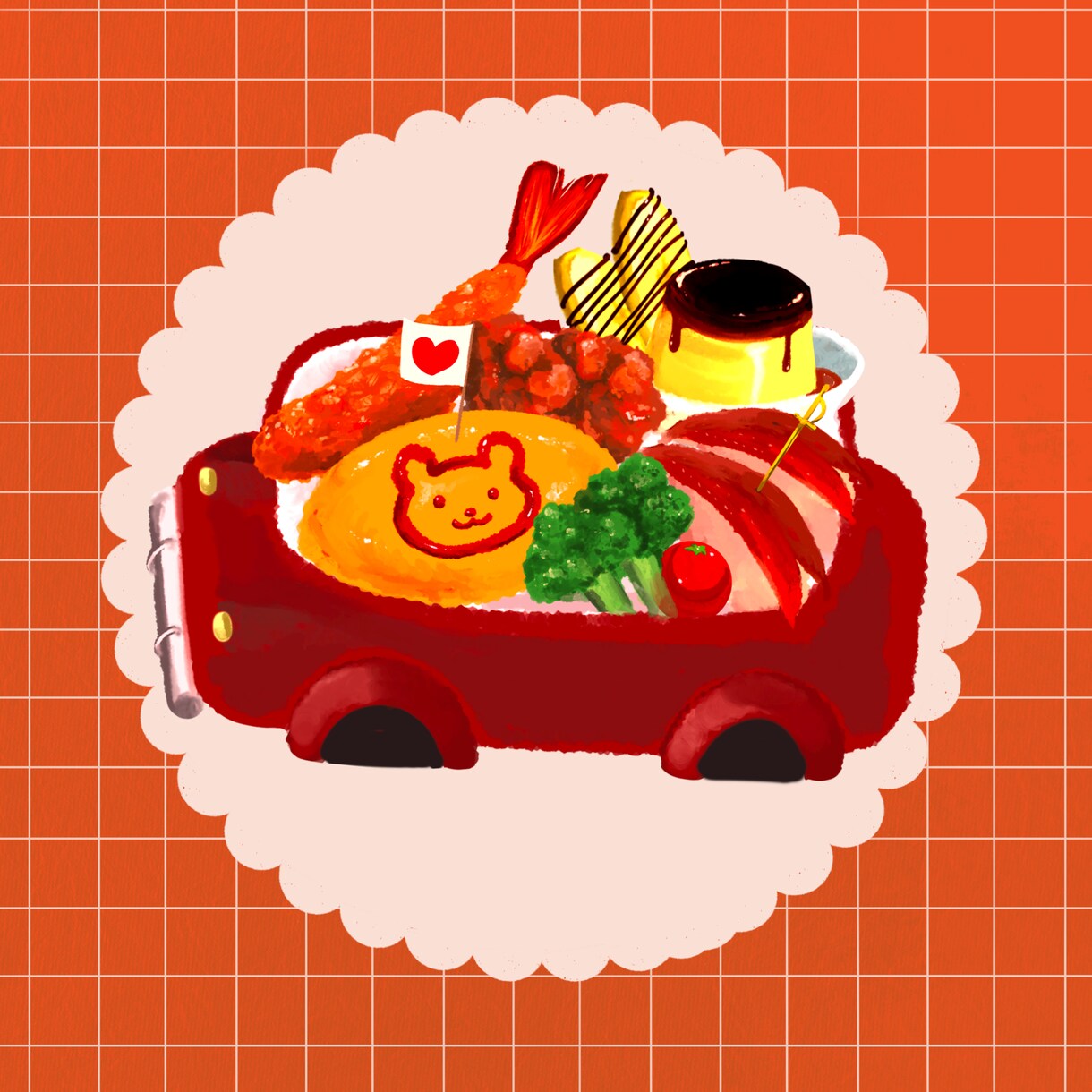 かわいいたべものを描きます リアルでかわいい♩おいしそうな食べ物を描きます！ イメージ2