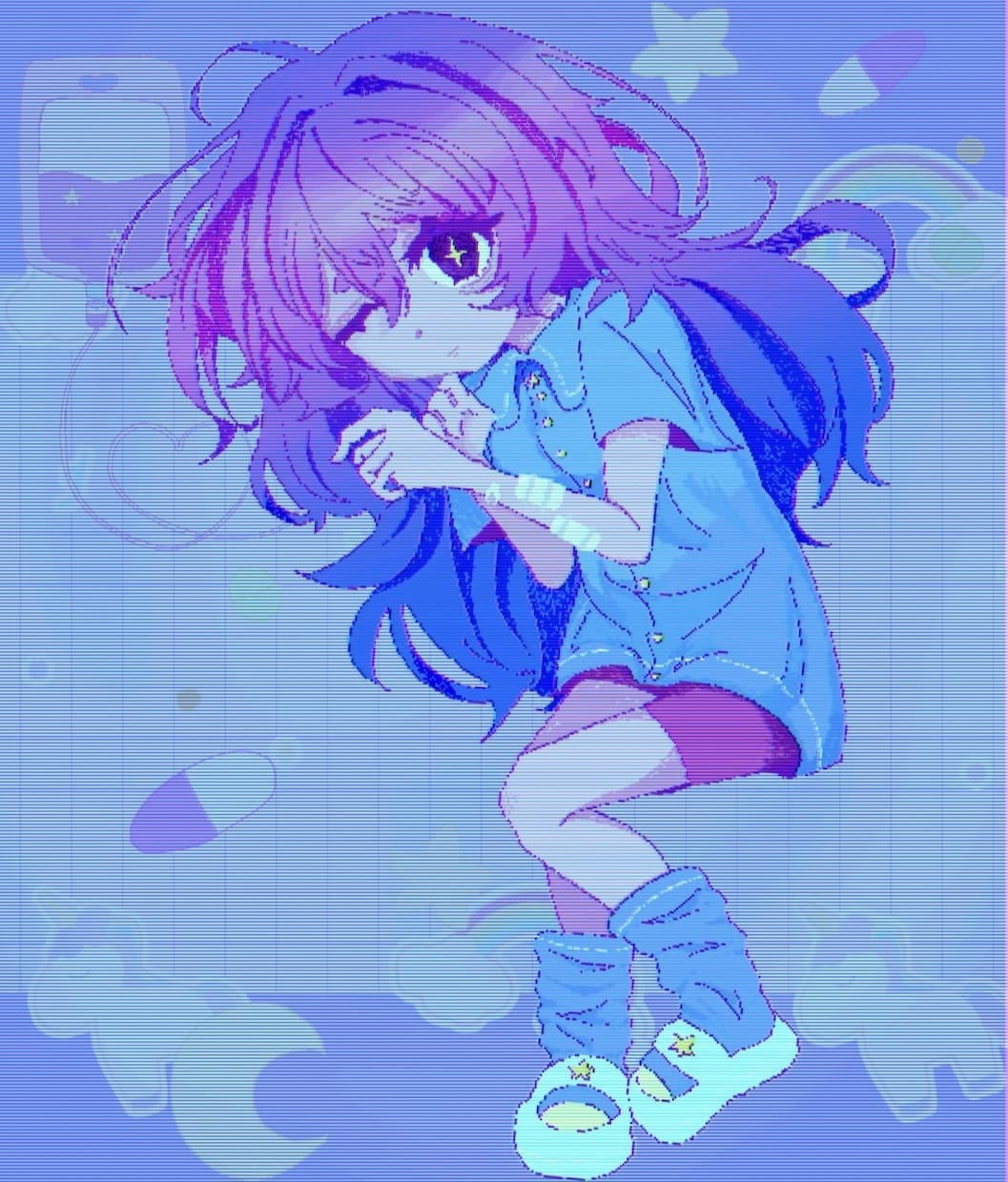 アイコンや動画サムネ等のドット絵を描きます お顔アップのドット絵依頼を受け付けております！ イメージ5
