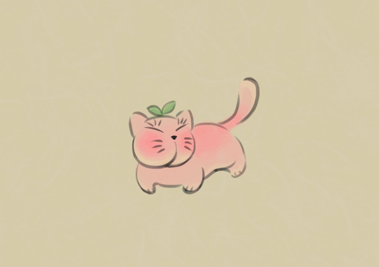 和風テイスト、ゆるい動物の絵を描きます ちょっとした動物の挿絵やアイコンなど必要な方へ イメージ6