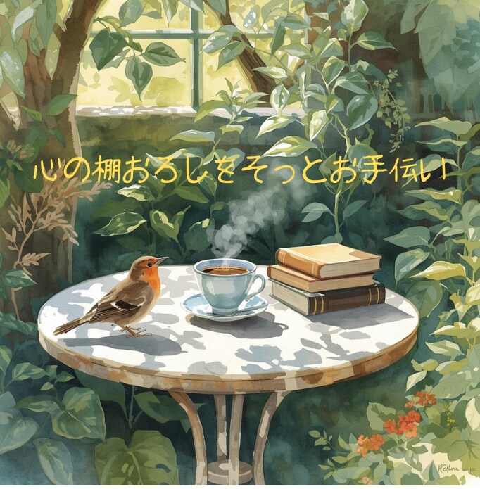 心の棚おろしをお手伝います 気持ちをそっと置ける時間を大切にしています イメージ1