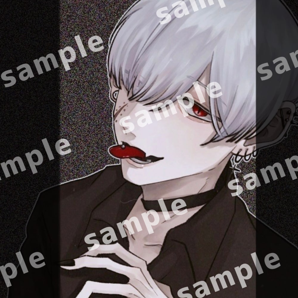 アイコン等のイラスト制作します 10~30代のお好きな要素を詰めた男の子を描きます。 イメージ1