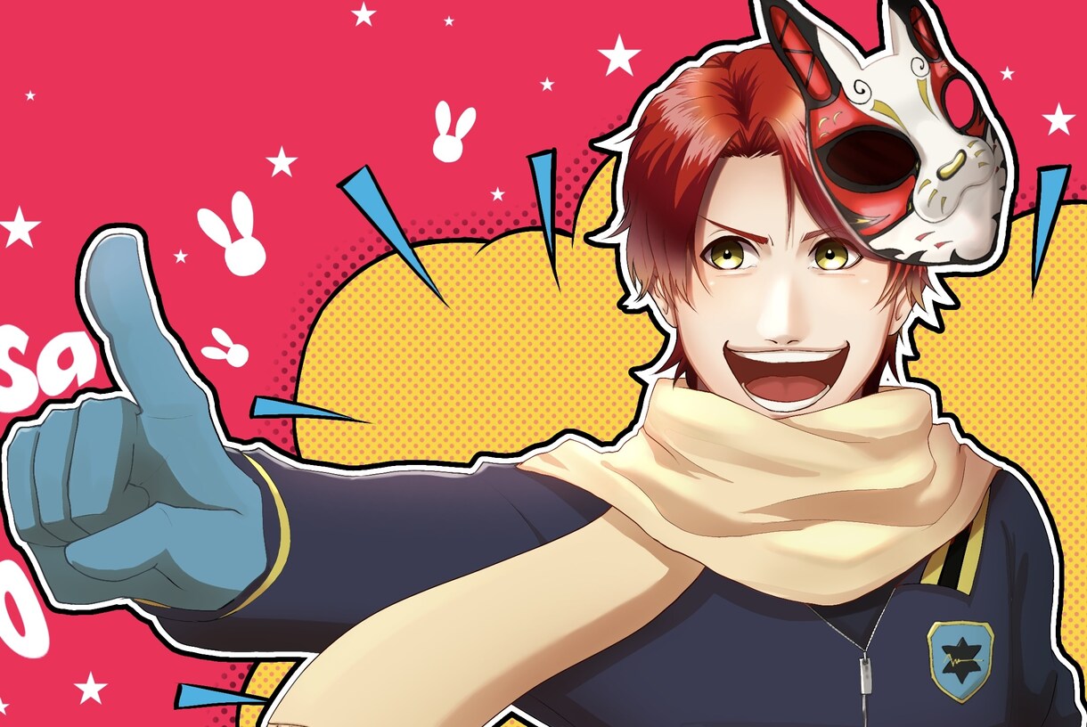SNSアイコンお描きします ちょっぴり男らしいイラストがほしいなとお考えの方是非どうぞ！ イメージ4