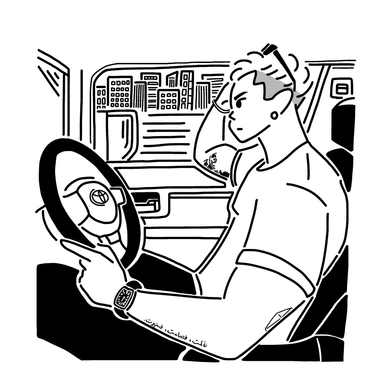 シンプルな似顔絵イラストを制作します 記念日やプレゼントに！思い出の1ページを線画にします！ イメージ5