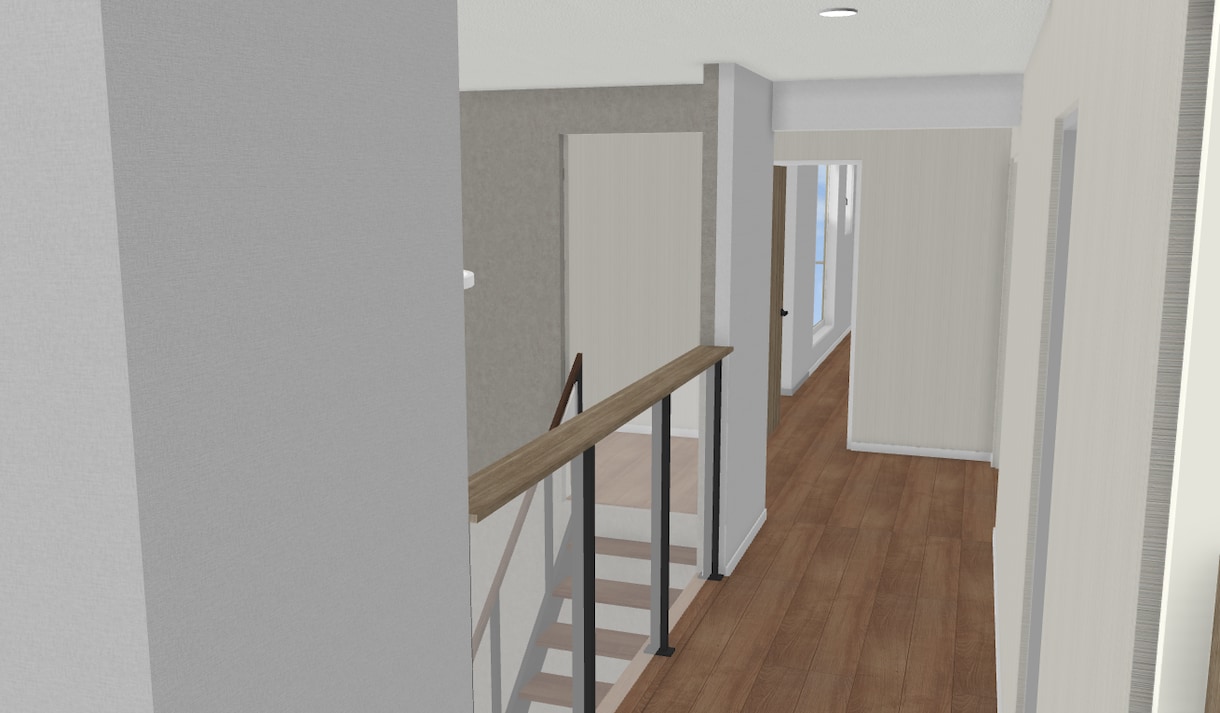 住宅3Dパースの内観カットをお送りします ∼ウォークイン内観パースでイメージを確実にしたい方へ∼ イメージ7