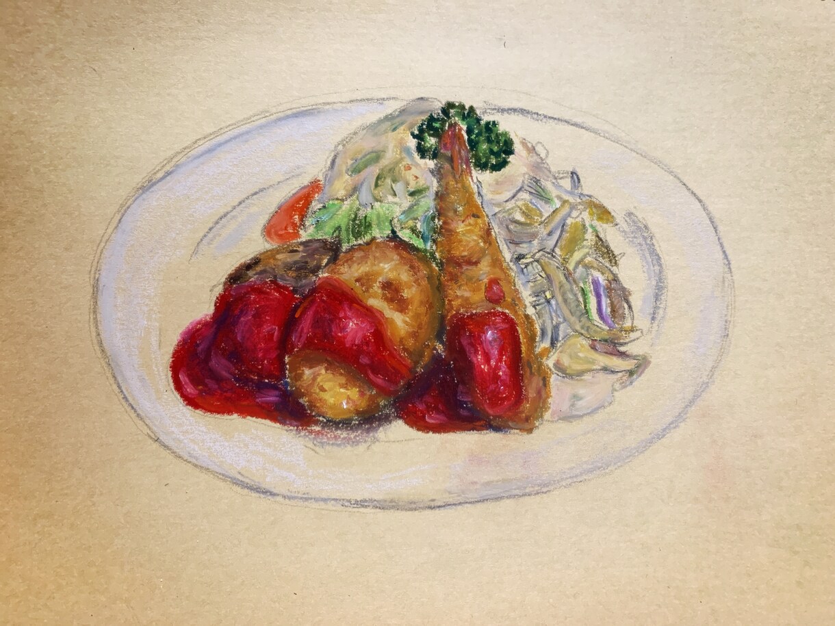 カフェ等のメニューの挿絵描きます 飲食店のメニューの挿絵、看板等描きます！！ イメージ3